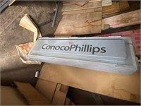 Conoco Phillips Double Sided Lighted Sign
