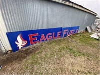 Eagle Fuels Plastic 2-piece Sign