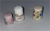 3 Avon Thimble