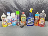 Cleaning Items Partial Bottles