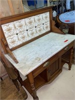 Marble Top Wash cabinet