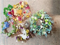Assorted Project Wreaths