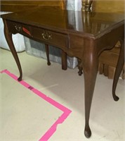 Queen Anne style entry table