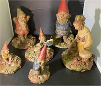 Tom Clark Gnomes with Animals, some signed
