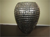 Glass Decorative Vase 12" T