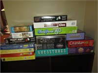 Board Games. Some Pieces May Be Missing