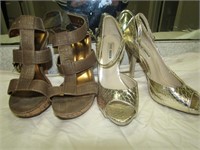 2 Pairs Of Heels Size 7 1/2