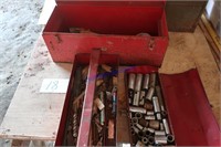 Tool box w/ misc items