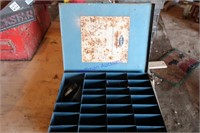 Blue Streak metal compartment box