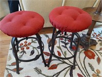 PAIR OF INDUSTRIAL STYLE STOOLS