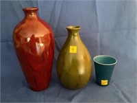 Decorative Wooden Vases