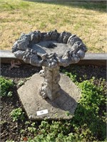 Concrete Bird Bath