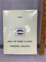 1996 Hall of Fame Classic program