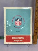 1966 Chicago Bears Autograph Book
