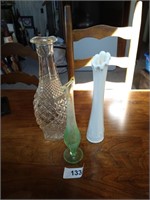 (3) Glass Vase