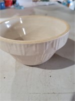 Unmarked cream bowl
