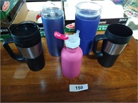 Assorted Thermos Cups