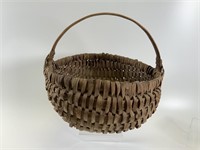 Split oak handmade vintage basket