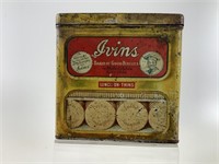 Vintage Ivins Biscuit Tin