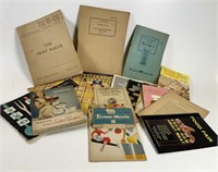 Lot of vintage cooking manuals & pamphlets
