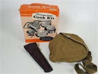 Official Boy Scout cook kit & cutlery