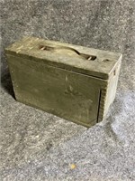 WWI ammo can/box made out of wood in very nice