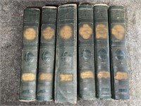 Vintage set of six books
