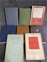 Collection of miscellaneous vintage books