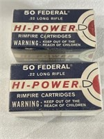 Federal cartridge Corp, Hi-Power 22 long rifle