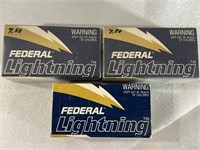 Federal Lightning 22 long rifle. 50 rim fire