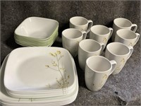 Corelle table setting for 8