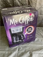 Mr. coffee 12 cup coffee pot black and stainless