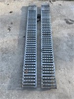 Utility ramps, measure 6 1/2 feet long.