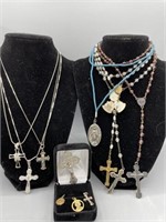 Collection of Religious jewelry