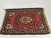 Antique Persian rug mat