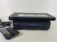 Sony CD/DVD player & Panasonic VHS