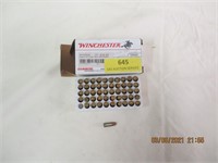 Winchester Box of 50 Count 50 Gr 25 Auto Bullets