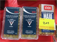 132 ROUNDS CCI .22 MAXI MAG AMMUNITION