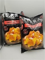 2 bags of Terra Sweets & Apple Chips