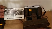 Yoighander vito 2 35mm vintage camera with book