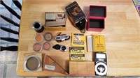 Vintage camera items