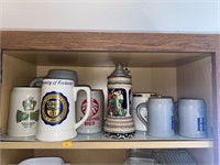 Beer mugs and Stein