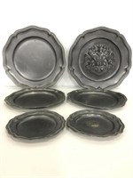 Colony pewter plates