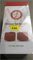 Himalayan salt tea light holders