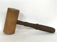 Large wooden gavel