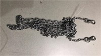 15' light duty chain with clasps