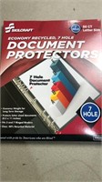 500 document protectors