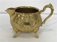 24K Gold Electroplate container with spout