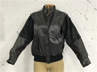 Winlit genuine black leather jacket