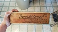 Breakstone cream cheese Box finger jointed
